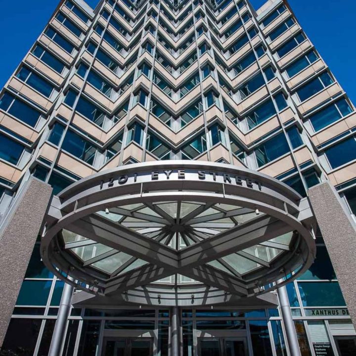 1201 Eye Street washington dc commercial office building entrance