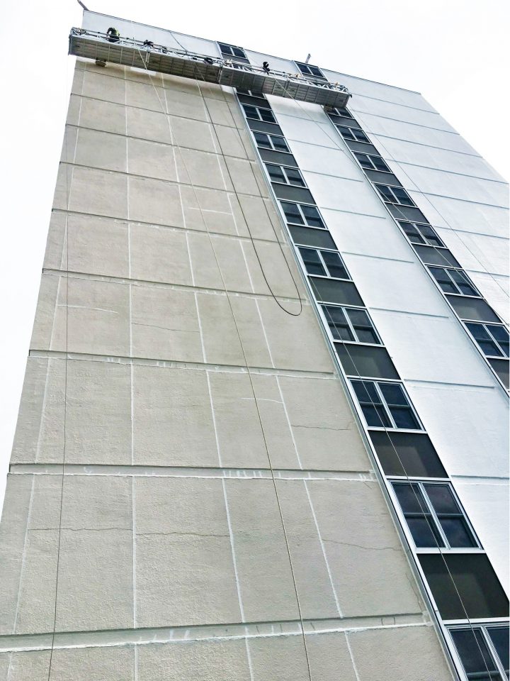 Bromley Hall housing facility at the University of Illinois in Champaign, Illinois