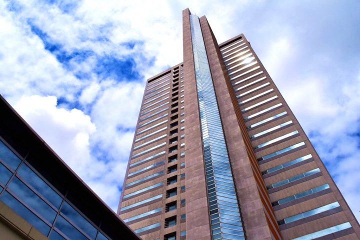 Indiana Michigan Power Center high rise office building in Fort Wayne, IN