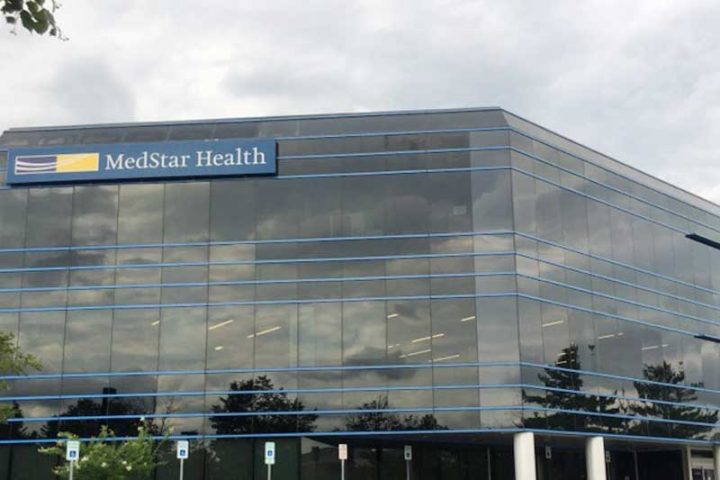 MedStar Greensprings Wet-glazing services provided by Presto Restoration waterproofed commercial caulking services