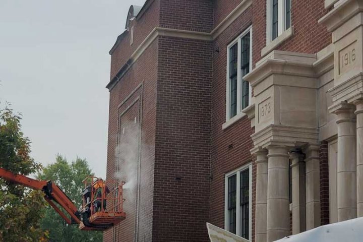 Historic building restoration in Nashville, Tennessee