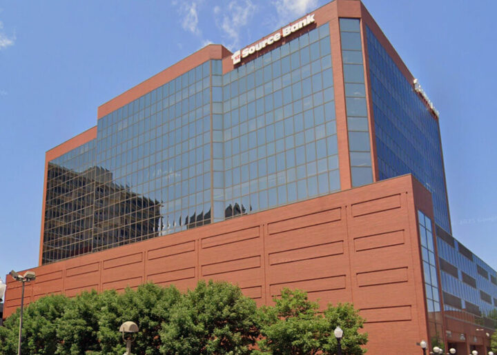 Exterior caulking and waterproofing services at a commercial building in Fort Wayne, IN