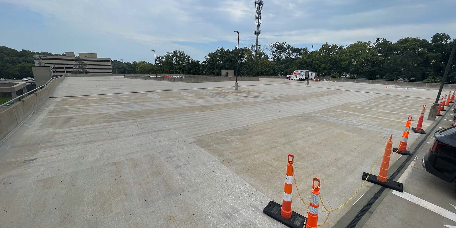 Parking Deck Waterproofing, Caulking, and Restoration in Kansas City, MO