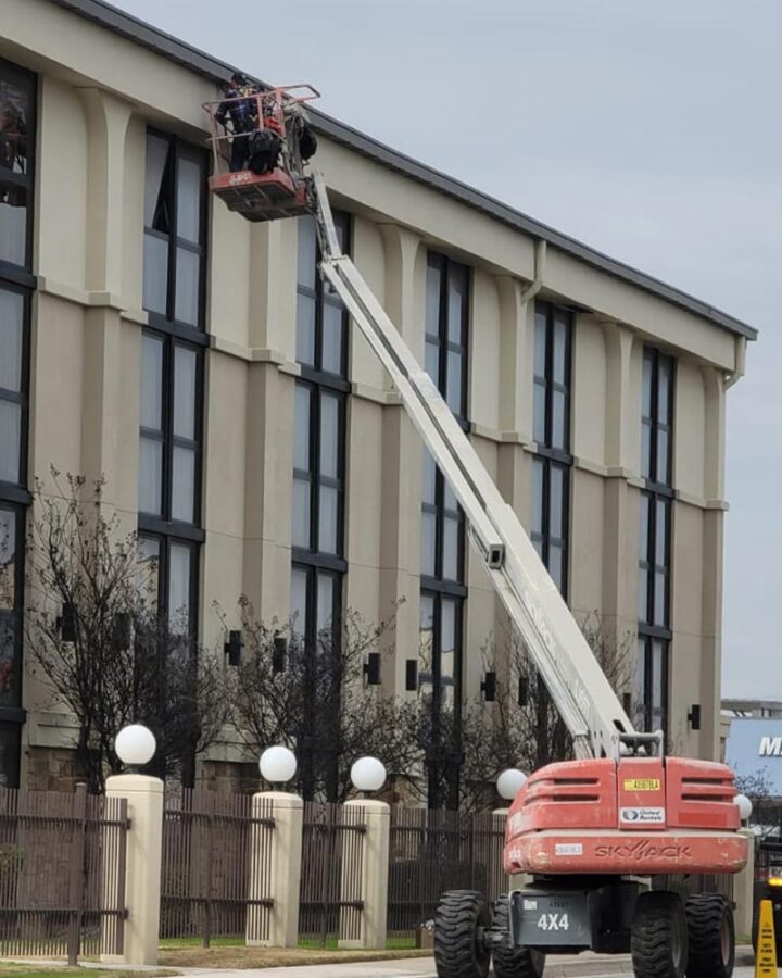 Waterproofing and Caulking Services for Building Facade in San Antonio, TX