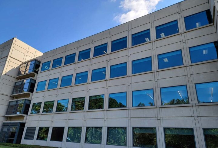 Building Facade Glass Restoration and Stain Removal in Norfolk, VA