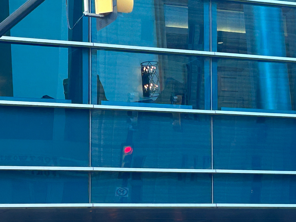 Wet glazing services on curtain wall system in Fort Worth, TX