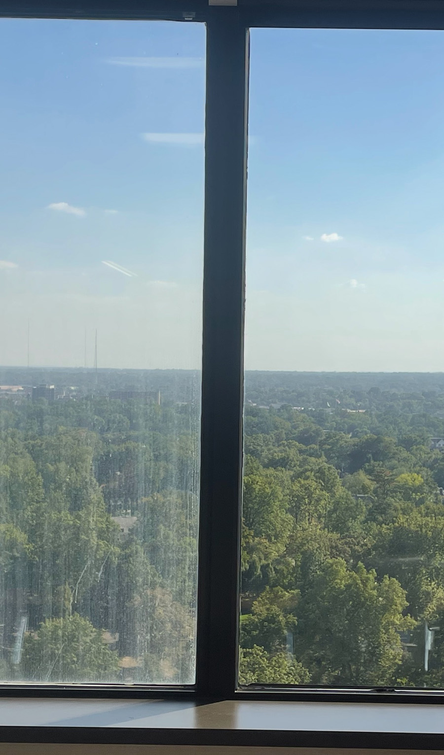 Glass Stain Removal Services for Building Facade in St. Louis, MO