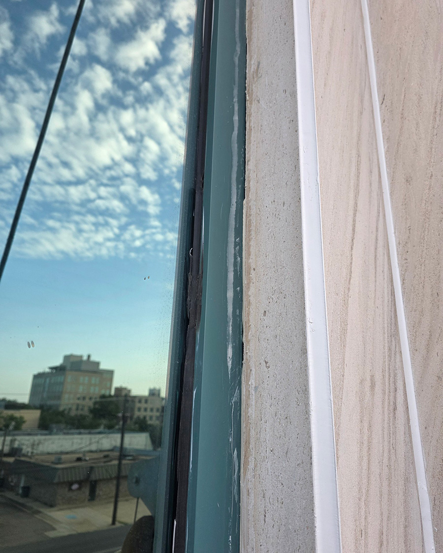 Window Perimeter Caulking Joint on Building Exterior in El Dorado, AR
