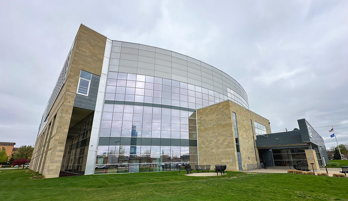 Commercial caulking and waterproofing services at a commercial building in Grand Rapids, MI
