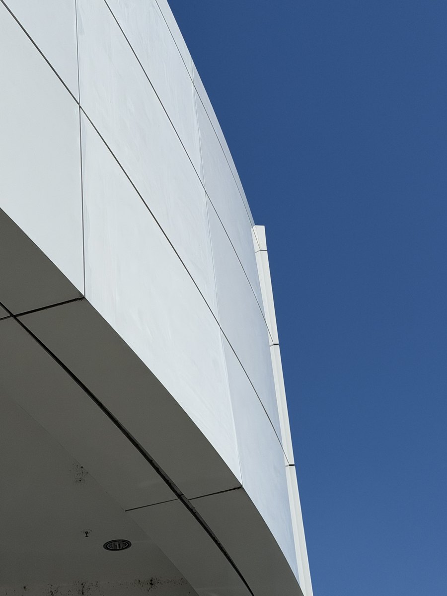 Faded ACM panels on a commercial building near Salt Lake City, UT